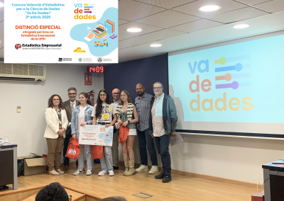 distinción especial 2025 Estadística Empresarial