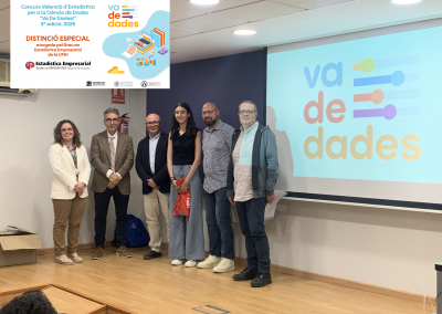 distinción especial 2025 Estadística Empresarial